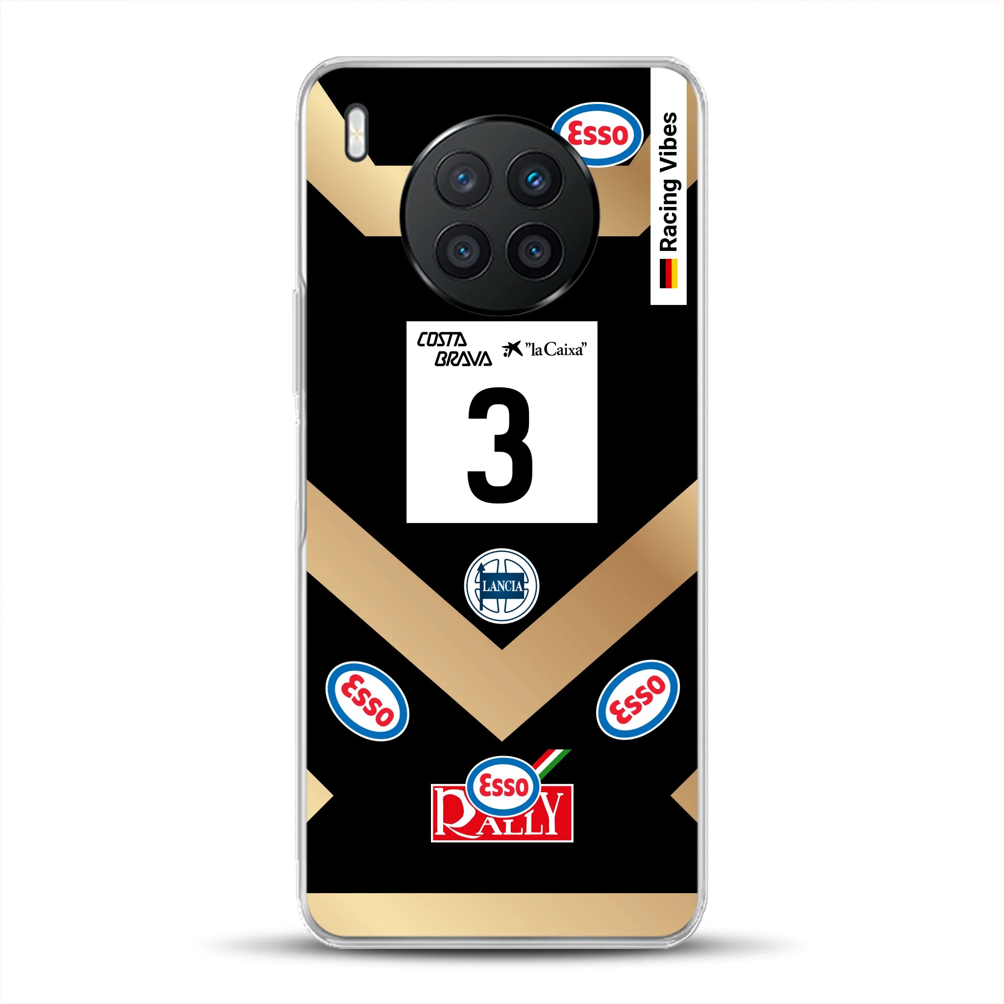 Lancia Delta S4 Grifone 1986 Livery - Custodia per cellulare personalizzata per Huawei