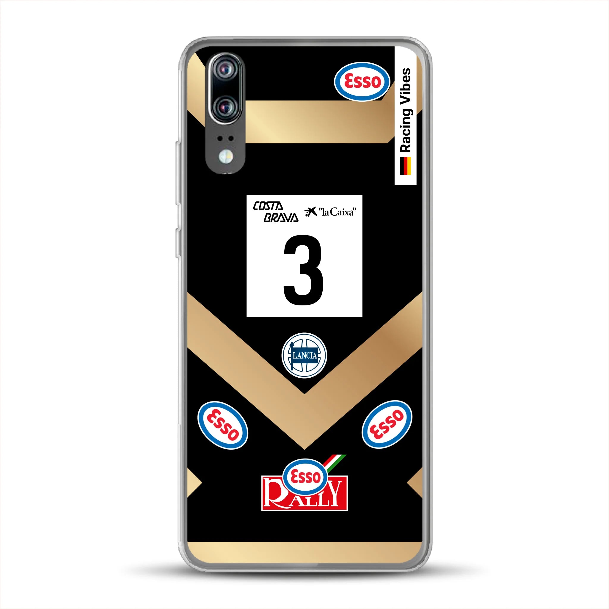 Lancia Delta S4 Grifone 1986 Livery - Custodia per cellulare personalizzata per Huawei