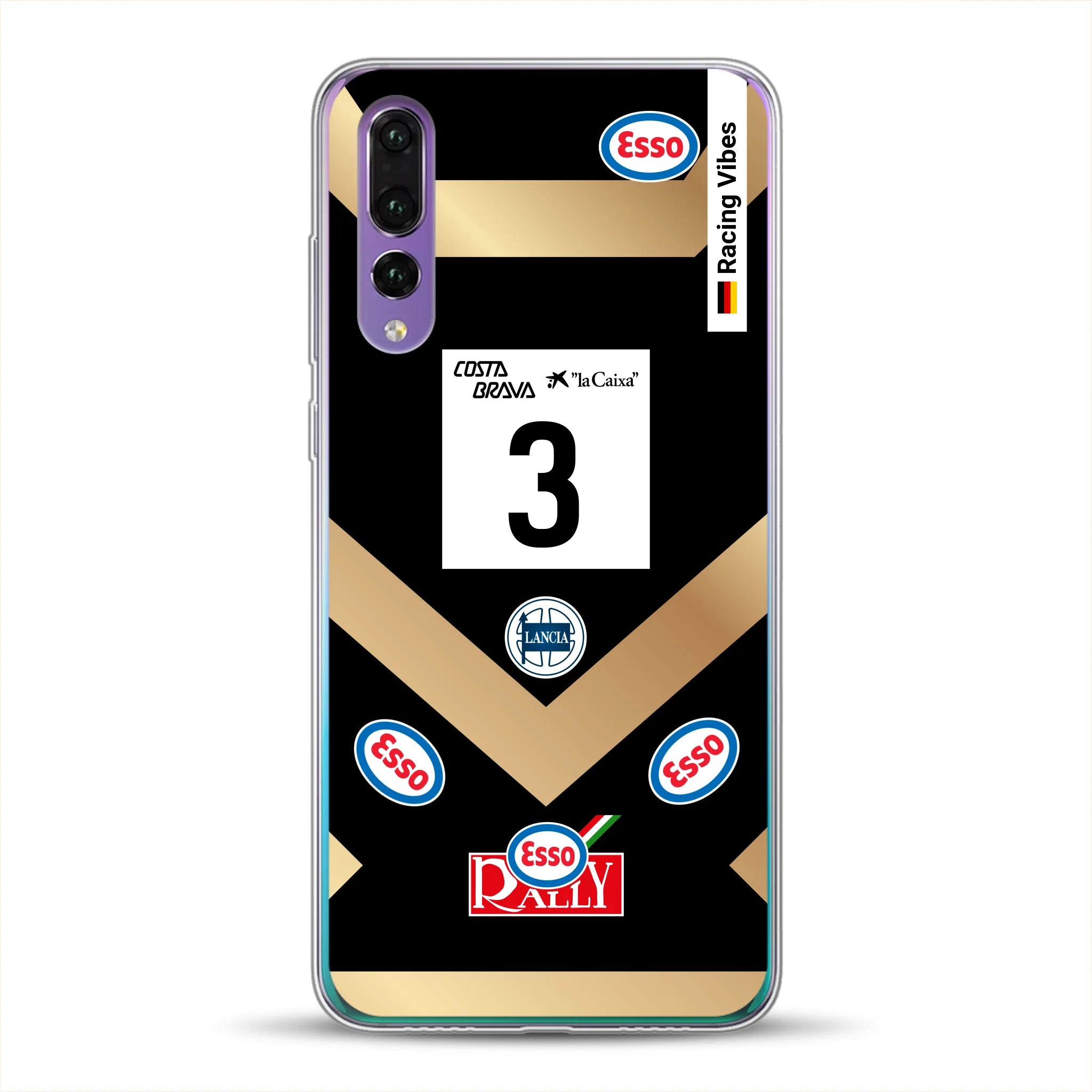 Lancia Delta S4 Grifone 1986 Livery - Custodia per cellulare personalizzata per Huawei