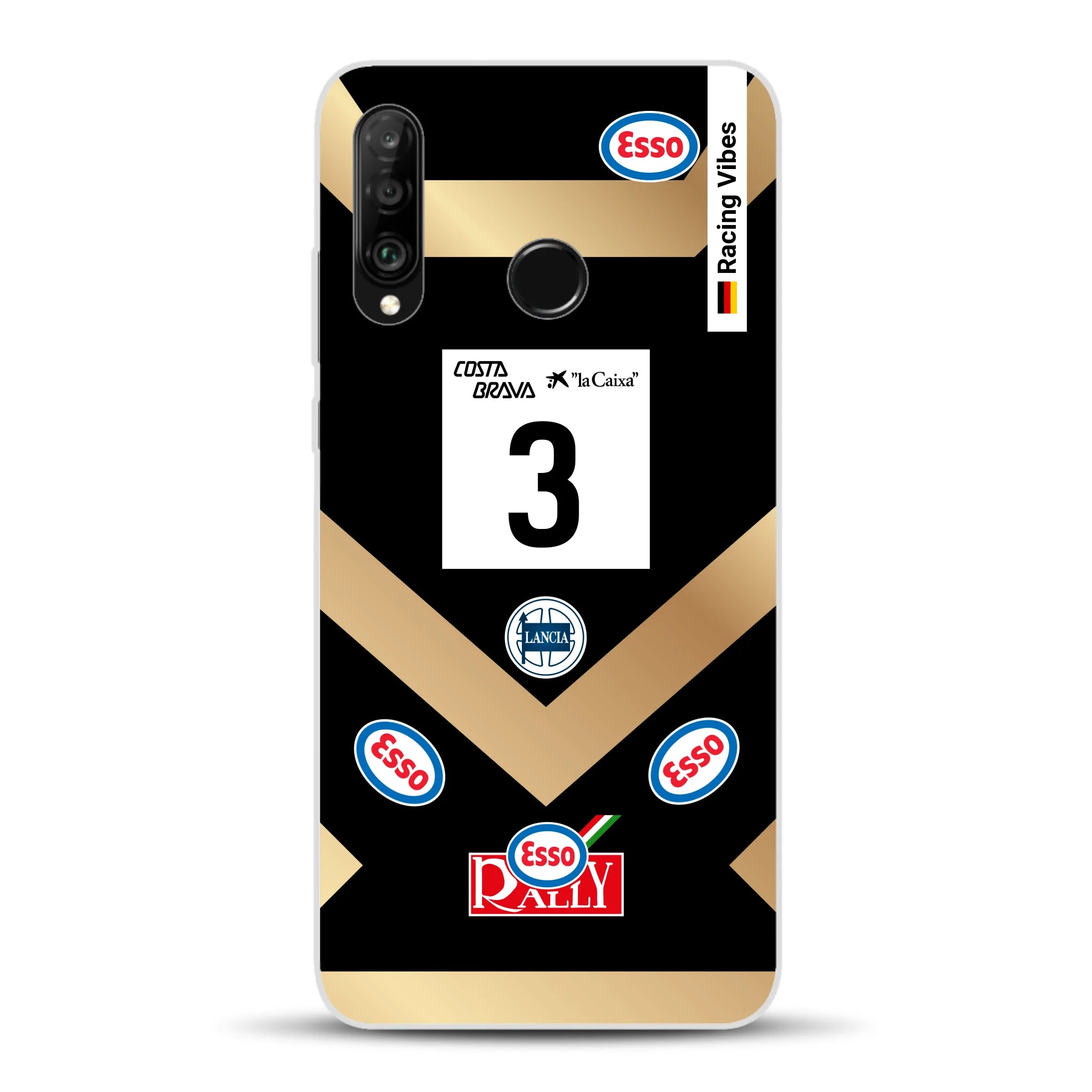 Lancia Delta S4 Grifone 1986 Livery - Custodia per cellulare personalizzata per Huawei
