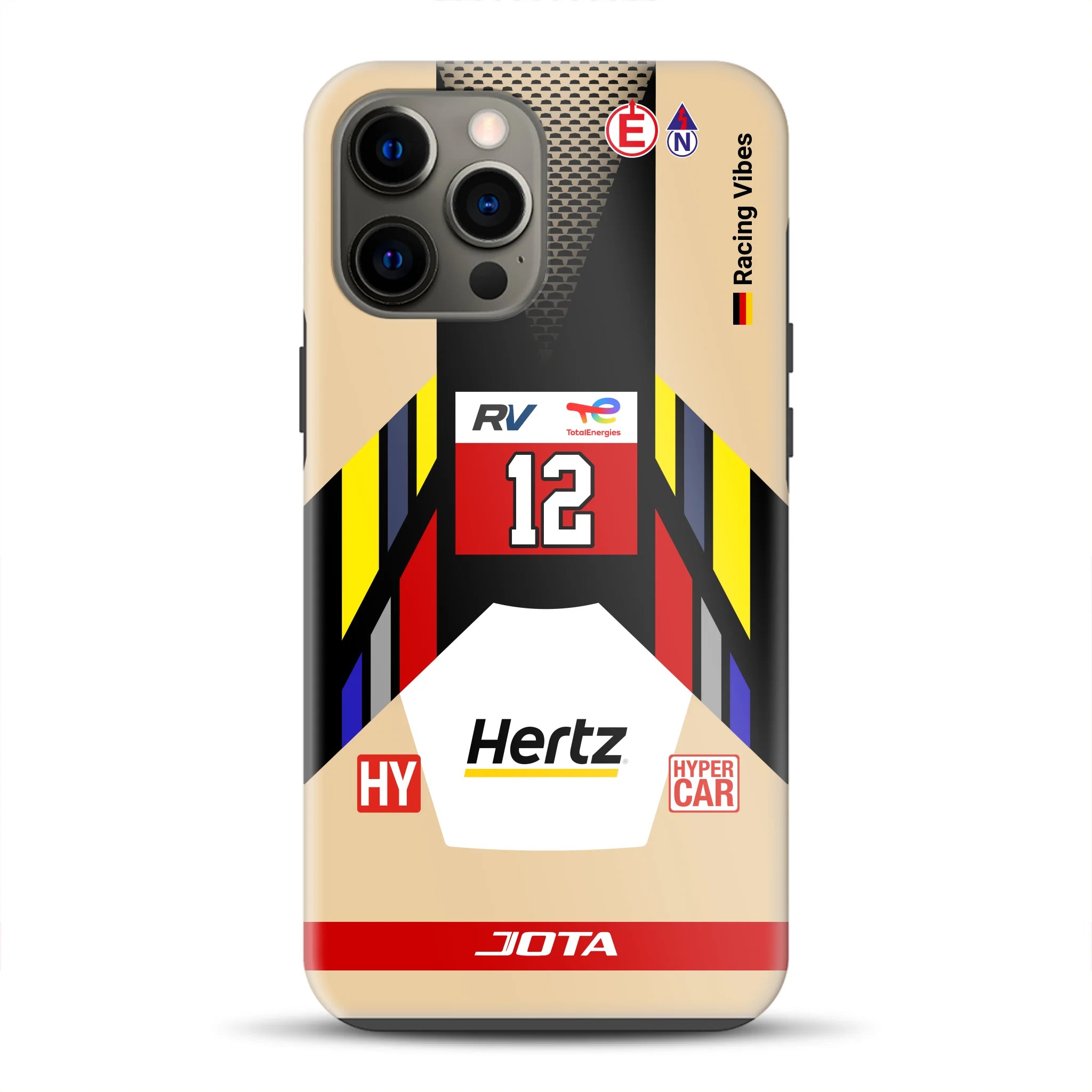 Cadillac V‑Series.R #12 2025 Livery - Personnalisé Premium Case pour iPhone