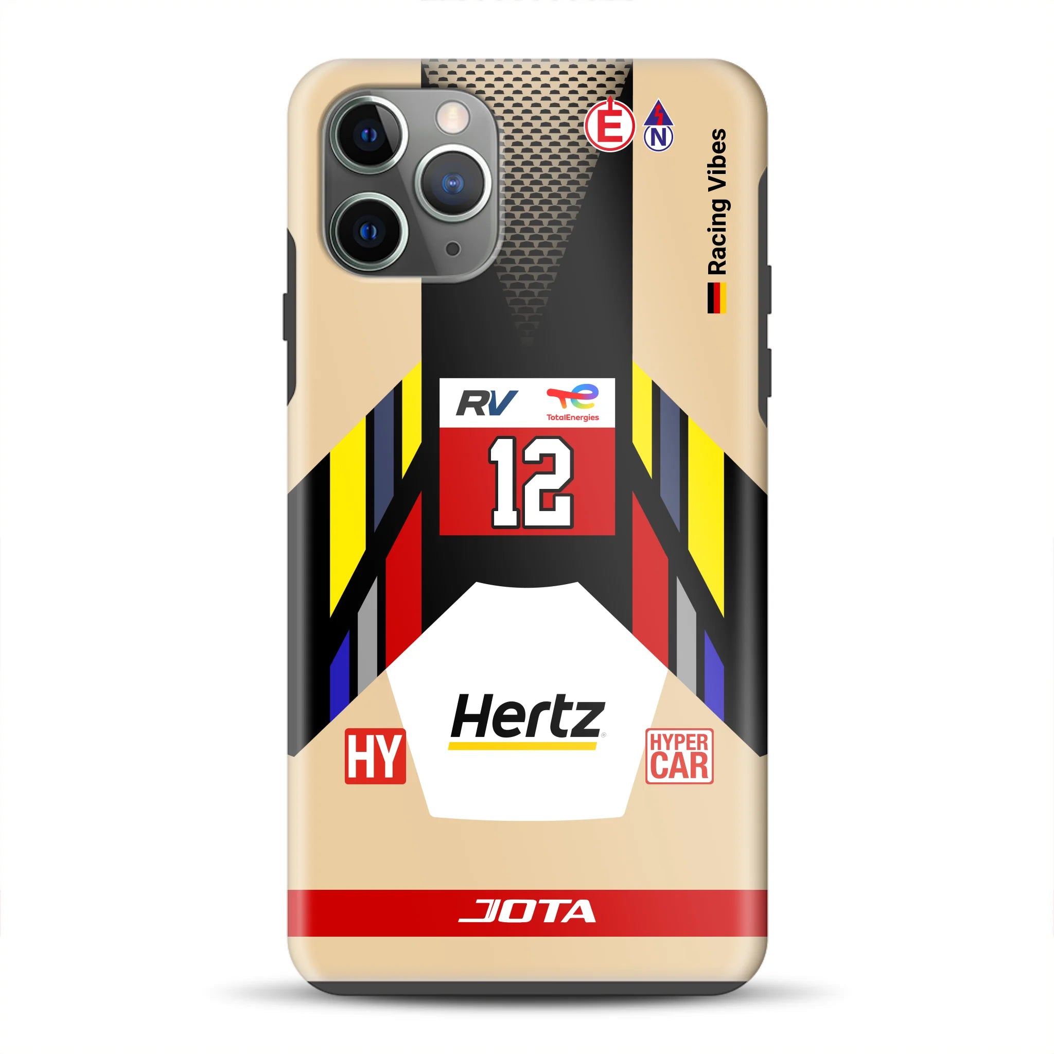 Cadillac V‑Series.R #12 2025 Livery - Personnalisé Premium Case pour iPhone