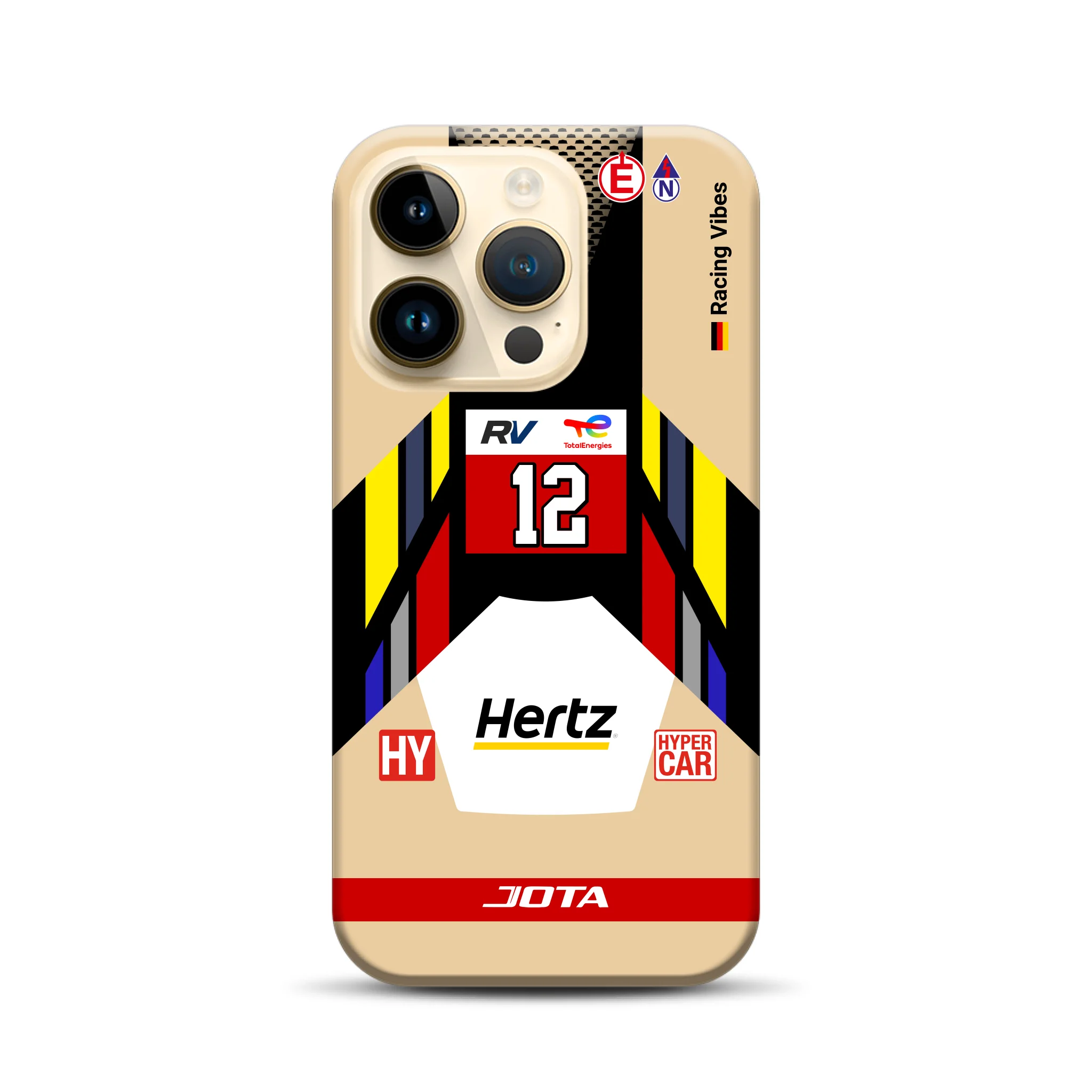 Cadillac V‑Series.R #12 2025 Livery - Personnalisé Premium Case pour iPhone