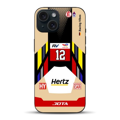 Cadillac V‑Series.R #12 2025 Livery - Custom phone case for iPhone