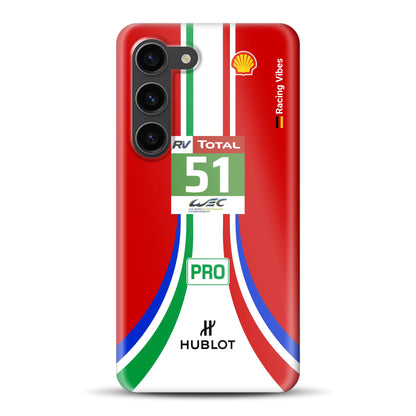488 GTE LM Livery - Individuelle Hardcase Hülle für Samsung