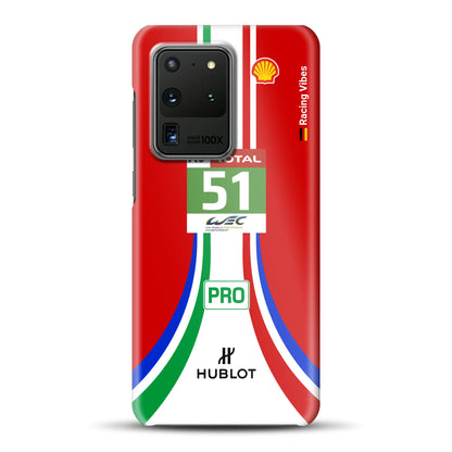 488 GTE LM Livery - Individuelle Hardcase Hülle für Samsung