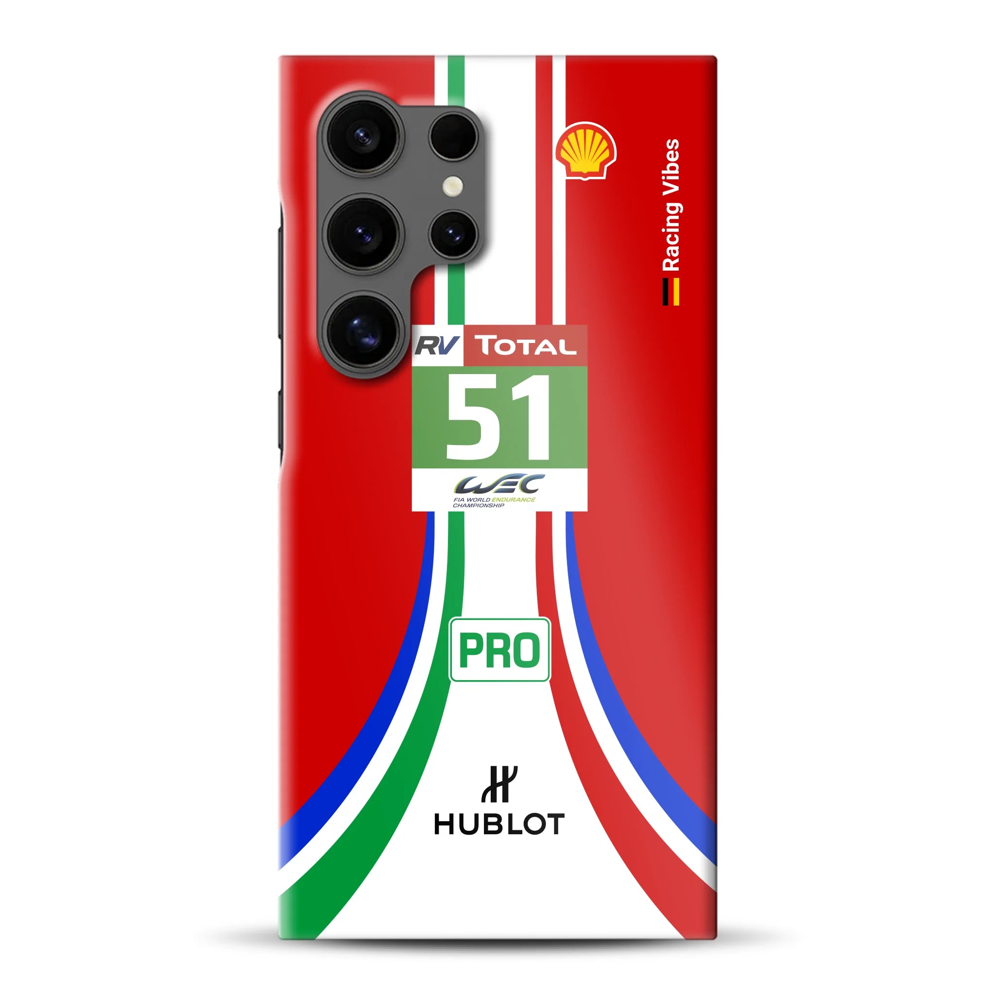 488 GTE LM Livery - Individuelle Hardcase Hülle für Samsung