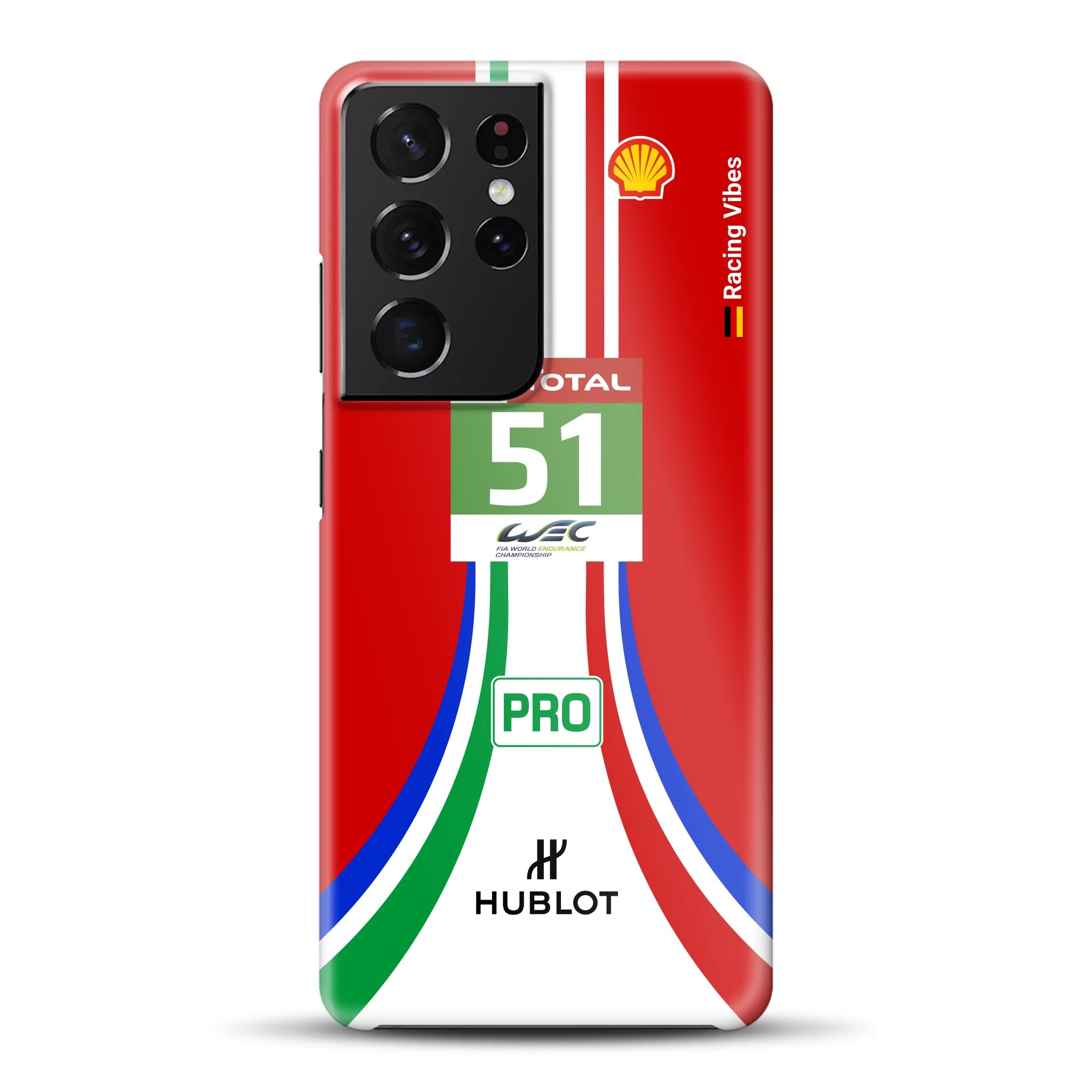 488 GTE LM Livery - Individuelle Hardcase Hülle für Samsung