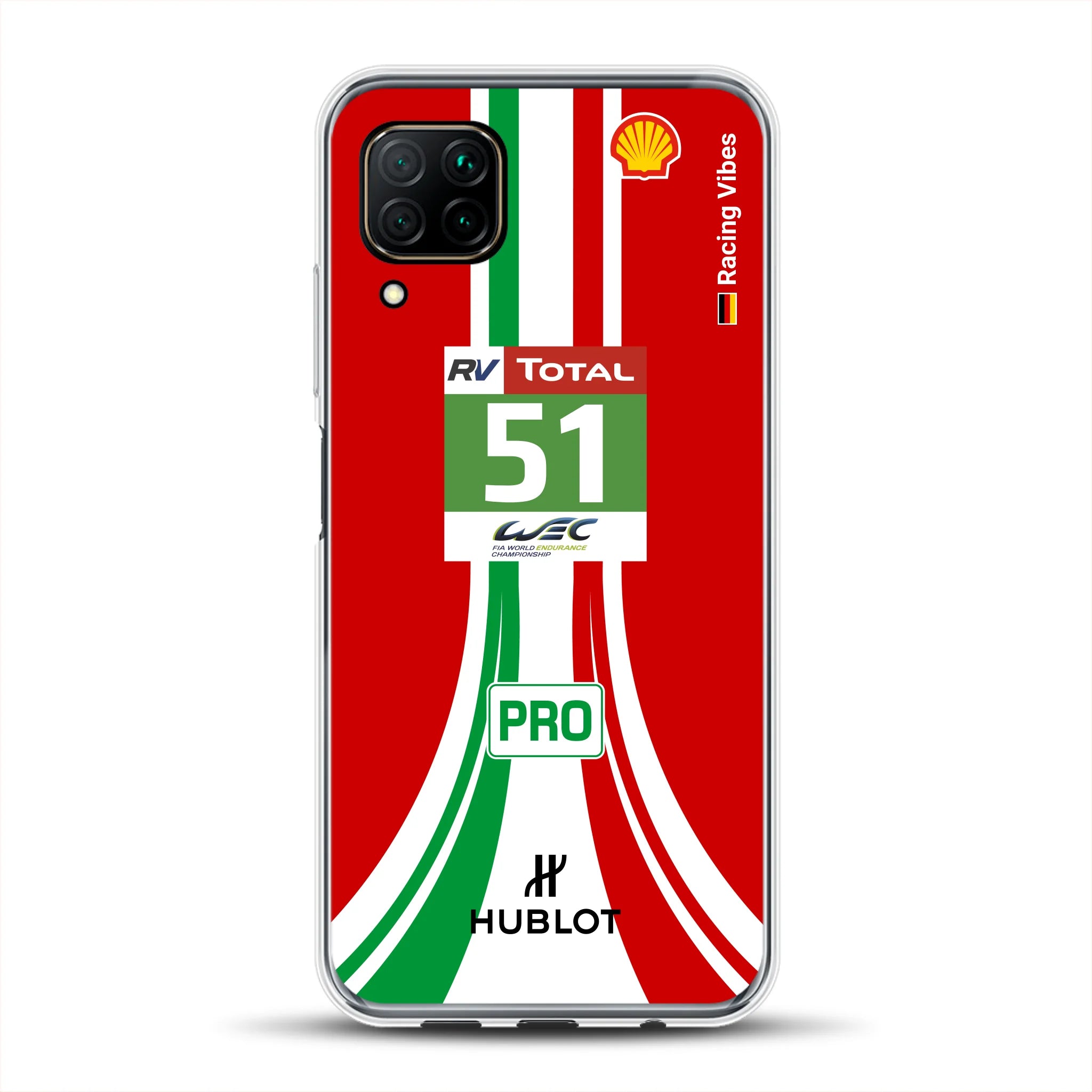 488 GTE LM Livery - Custodia per cellulare personalizzata per Huawei