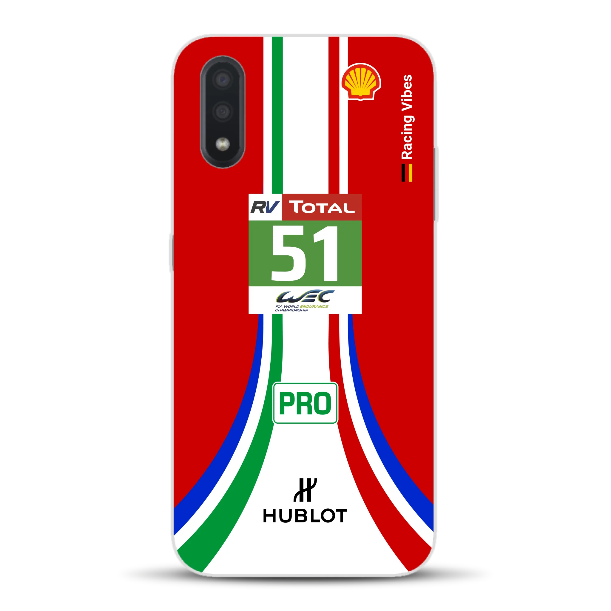 488 GTE LM Livery - Custodia per cellulare personalizzata per Samsung