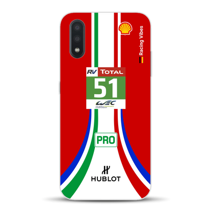 488 GTE LM Livery - Custodia per cellulare personalizzata per Samsung