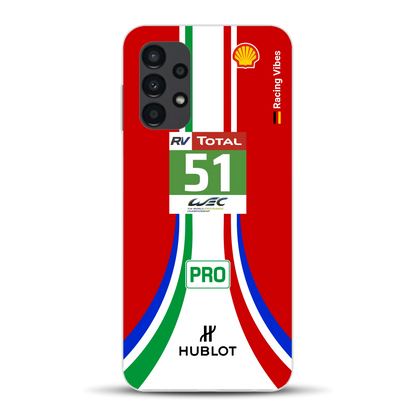 488 GTE LM Livery - Custodia per cellulare personalizzata per Samsung