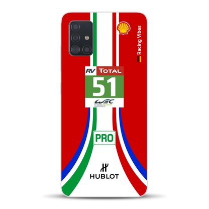 488 GTE LM Livery - Custodia per cellulare personalizzata per Samsung