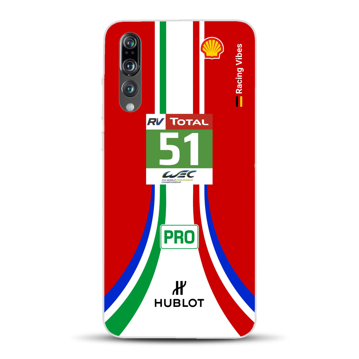 488 GTE LM Livery - Custodia per cellulare personalizzata per Huawei