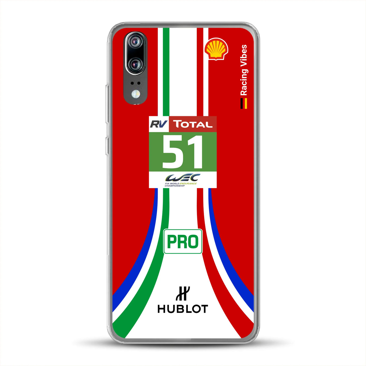 488 GTE LM Livery - Custodia per cellulare personalizzata per Huawei