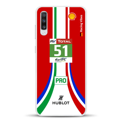 488 GTE LM Livery - Custodia per cellulare personalizzata per Samsung