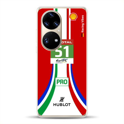 488 GTE LM Livery - Custodia per cellulare personalizzata per Huawei