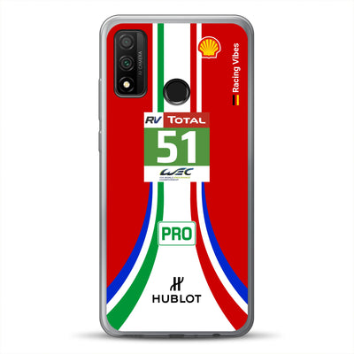 488 GTE LM Livery - Custodia per cellulare personalizzata per Huawei