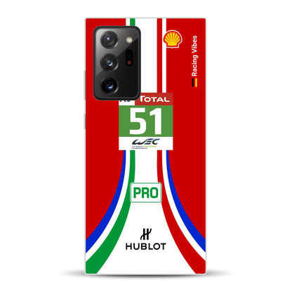 488 GTE LM Livery - Custodia per cellulare personalizzata per Samsung