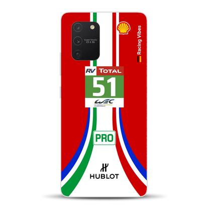 488 GTE LM Livery - Custodia per cellulare personalizzata per Samsung