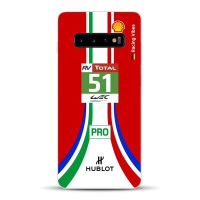 488 GTE LM Livery - Custodia per cellulare personalizzata per Samsung