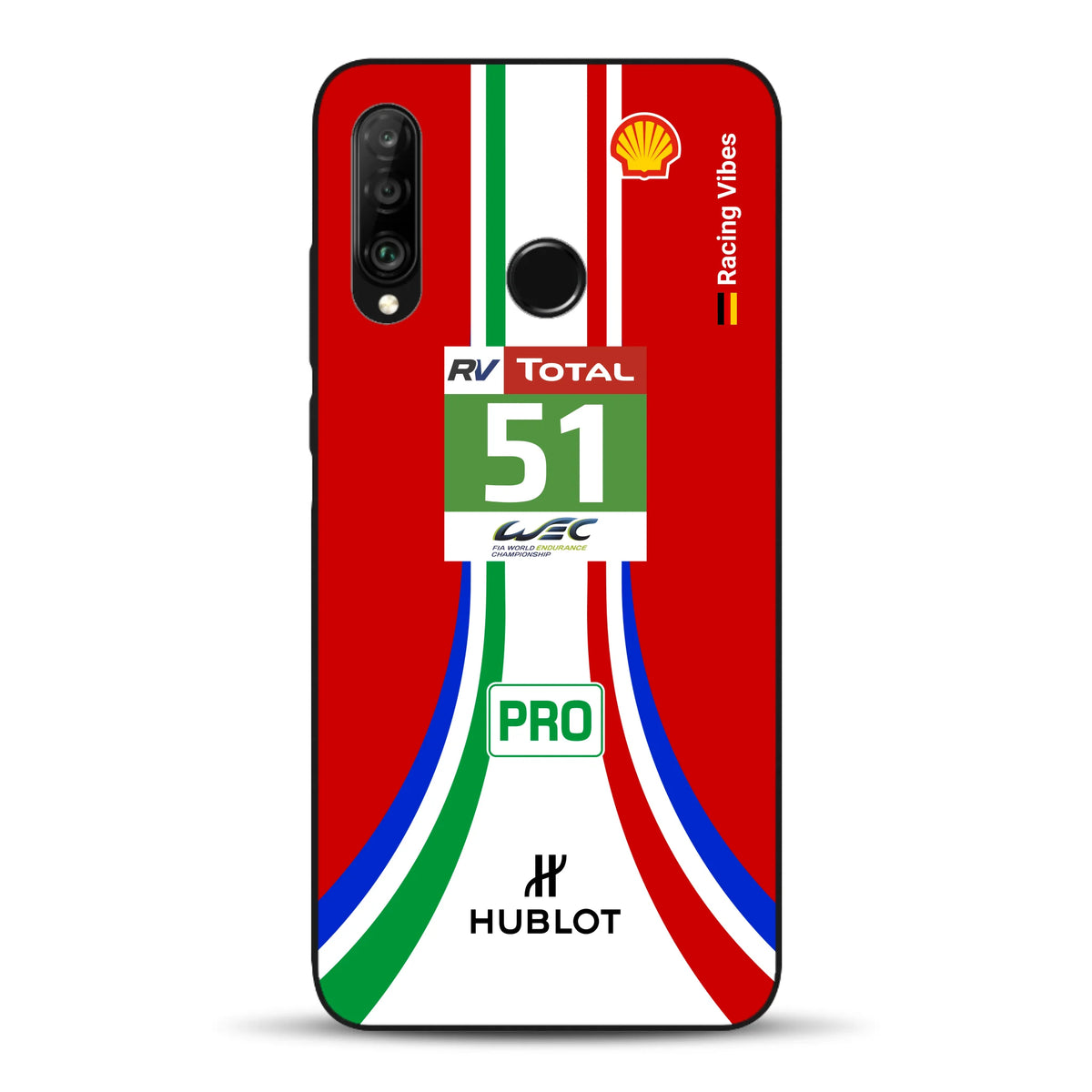 488 GTE LM Livery - Custodia per cellulare personalizzata per Huawei