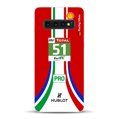 488 GTE LM Livery - Custodia per cellulare personalizzata per Samsung