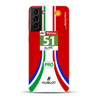 488 GTE LM Livery - Custodia per cellulare personalizzata per Samsung