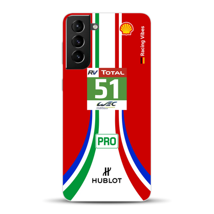 488 GTE LM Livery - Custodia per cellulare personalizzata per Samsung