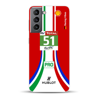 488 GTE LM Livery - Custodia per cellulare personalizzata per Samsung