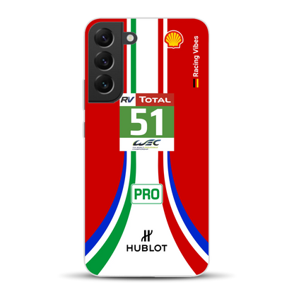 488 GTE LM Livery - Custodia per cellulare personalizzata per Samsung