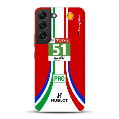 488 GTE LM Livery - Custodia per cellulare personalizzata per Samsung