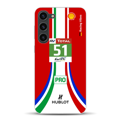 488 GTE LM Livery - Custodia per cellulare personalizzata per Samsung