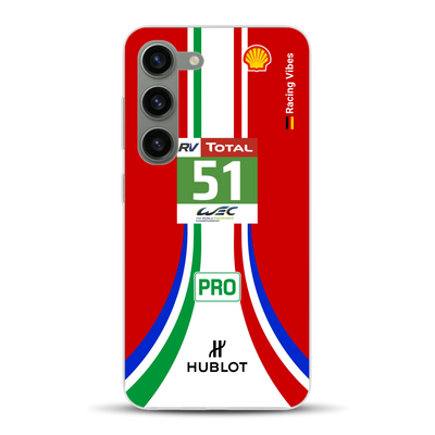 488 GTE LM Livery - Custodia per cellulare personalizzata per Samsung