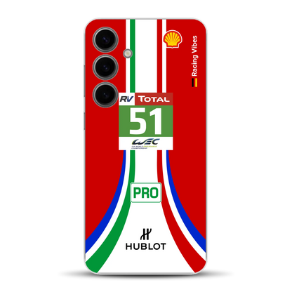 488 GTE LM Livery - Custodia per cellulare personalizzata per Samsung