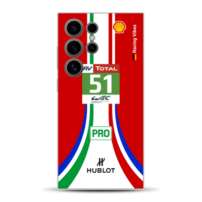488 GTE LM Livery - Custodia per cellulare personalizzata per Samsung
