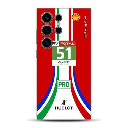 488 GTE LM Livery - Custodia per cellulare personalizzata per Samsung