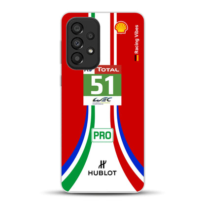 488 GTE LM Livery - Custodia per cellulare personalizzata per Samsung