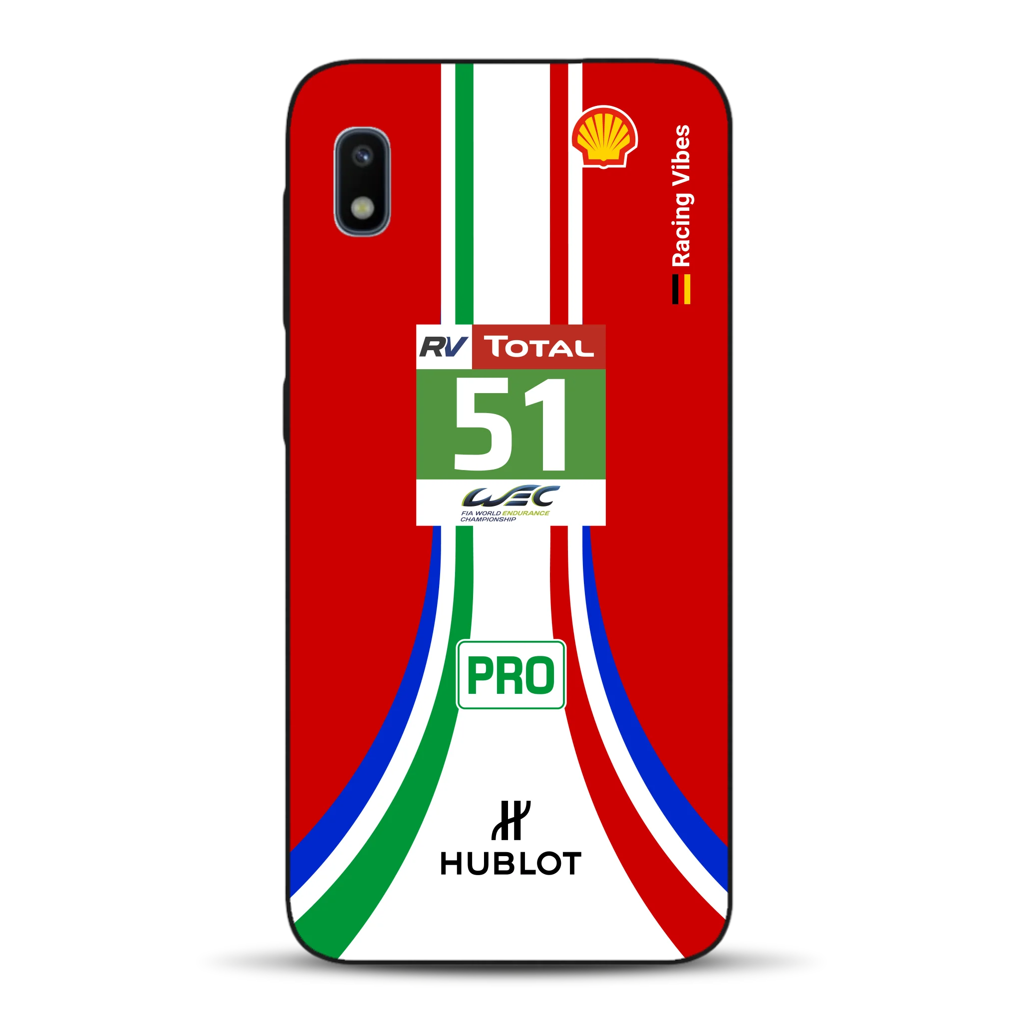 488 GTE LM Livery - Custodia per cellulare personalizzata per Samsung