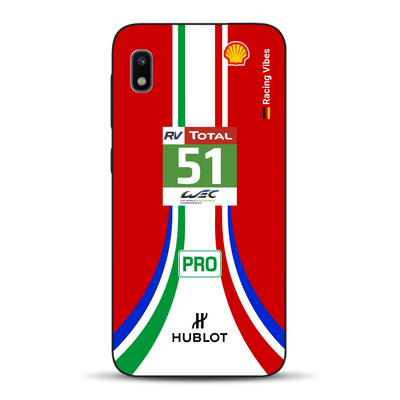 488 GTE LM Livery - Custodia per cellulare personalizzata per Samsung