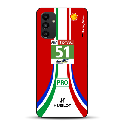 488 GTE LM Livery - Custodia per cellulare personalizzata per Samsung