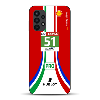 488 GTE LM Livery - Custodia per cellulare personalizzata per Samsung
