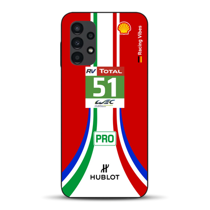 488 GTE LM Livery - Custodia per cellulare personalizzata per Samsung