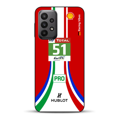 488 GTE LM Livery - Custodia per cellulare personalizzata per Samsung