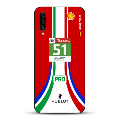 488 GTE LM Livery - Custodia per cellulare personalizzata per Samsung