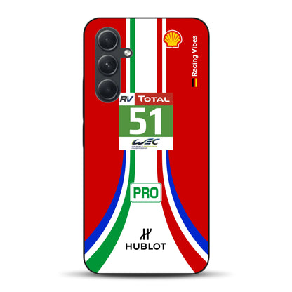 488 GTE LM Livery - Custodia per cellulare personalizzata per Samsung