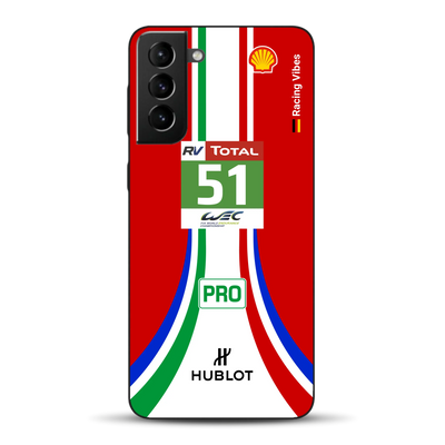 488 GTE LM Livery - Custodia per cellulare personalizzata per Samsung