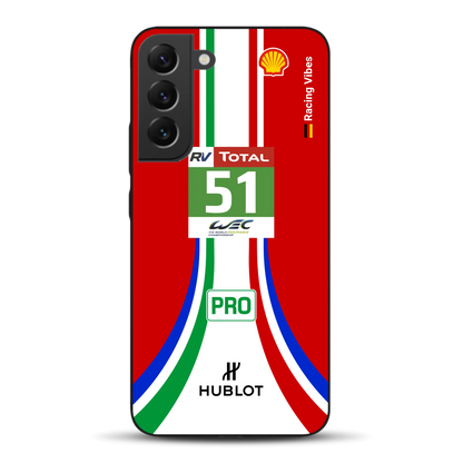 488 GTE LM Livery - Custodia per cellulare personalizzata per Samsung
