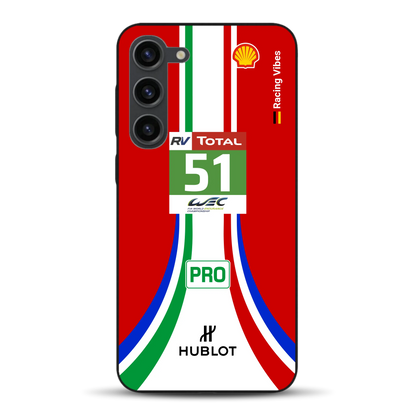 488 GTE LM Livery - Custodia per cellulare personalizzata per Samsung