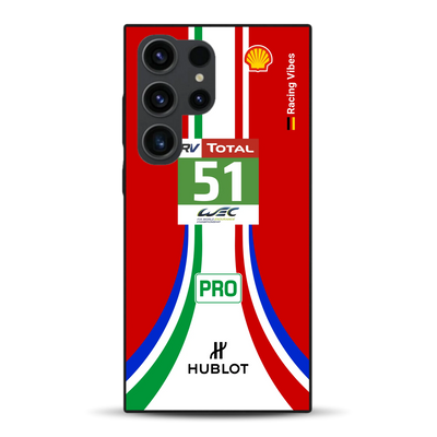 488 GTE LM Livery - Custodia per cellulare personalizzata per Samsung